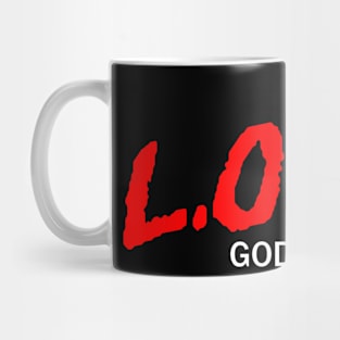 L.O.V.E. God and People Mug